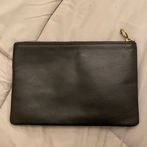Madewell Leather Pouch Clutch